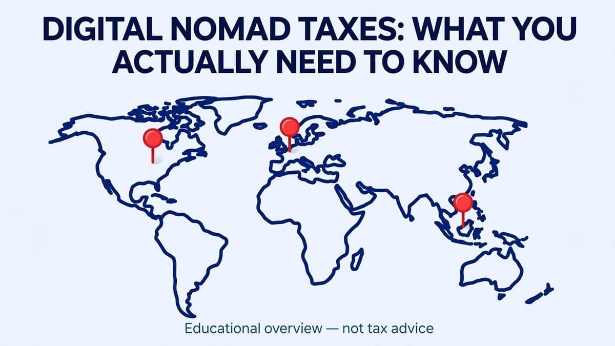 Digital Nomad Taxes 101: What Every Location-Independent Worker Needs to Know